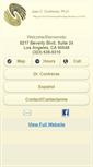 Mobile Screenshot of drjuancontreras.com